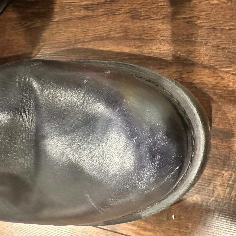 VINTAGE FOUNDRY CO Women's Jenny Riding Leather Boot Black US 8 M EU 38.5 UK 6